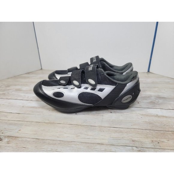 Forte Men Black Bike Cycling Shoes Medium Cleats Size EU 39, US Size 6.5 - Picture 5 of 11